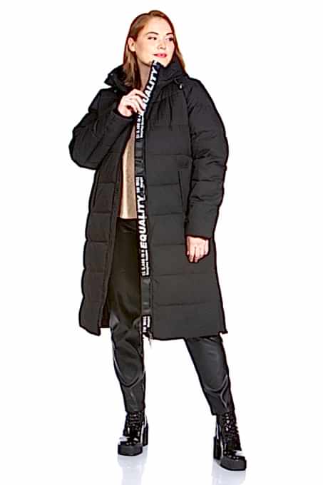 Пуховик А5055, черный