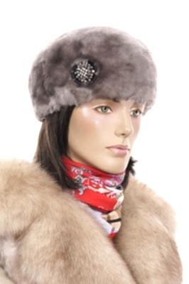 Фото товара Берет мутон О-118ББ, Светло-коричневый 2