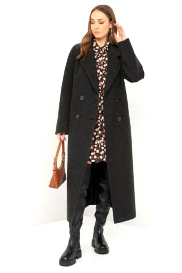 Фото товара Пальто Л-504 ТМ-1830, черный