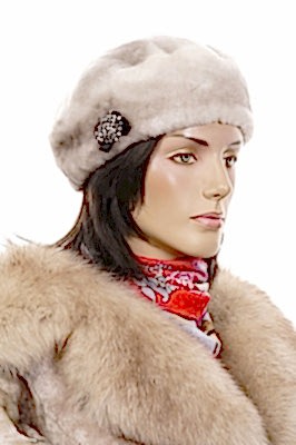 Фото товара Берет мутон О-118ББ, Колотый лед