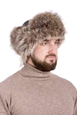 Фото товара Головной убор UMKME0014 енот, бежевый Фото товара Головной убор UMKME0014 енот, бежевый
