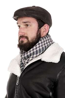 Фото товара Кепка Реглан иск.кожа 002.002, коричневый Фото товара Кепка Реглан иск.кожа 002.002, коричневый