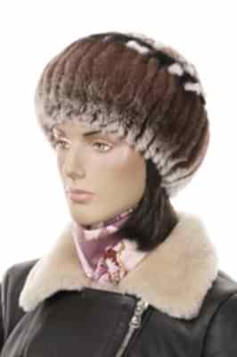 Фото товара Шапка SHWMKRT023.4 кролик, коричневый