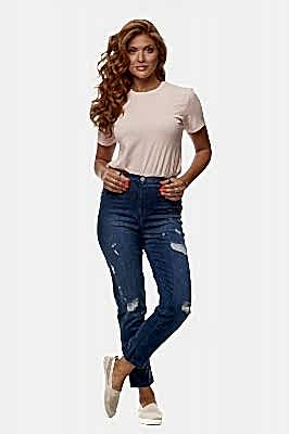 Фото товара Брюки 6208 джинсы, темно-синий