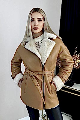 Фото товара Дубленка 1013.MSK-297 curly, виски Фото товара Дубленка 1013.MSK-297 curly, виски