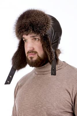 Фото товара Головной убор UMKME0004 енот, тонированный Фото товара Головной убор UMKME0004 енот, тонированный