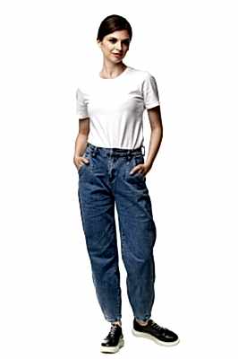 Фото товара Брюки 5083 джинсы, голубой