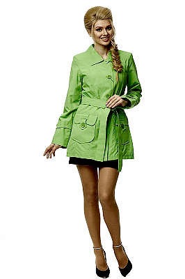 Фото товара Плащ м 1-521, светло-зеленый