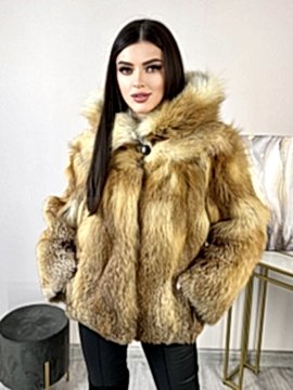 Фото товара Куртка лиса 001/247К, рыжий