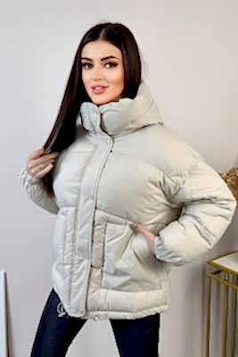 Фото товара Куртка женская К8652, бежевый