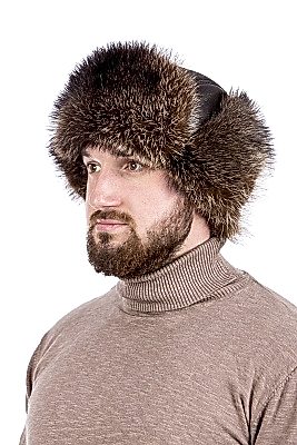 Фото товара Головной убор UMKME0014 енот, бурый Фото товара Головной убор UMKME0014 енот, бурый